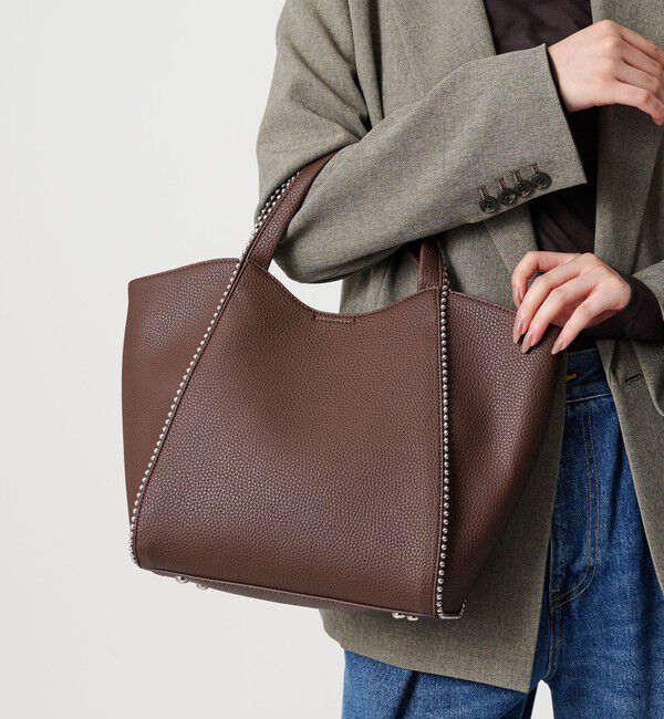 BEAUTY&YOUTH UNITED ARROWS「ボールチェーン トートバッグ -2WAY-」|トートバッグ|DK.BROWN