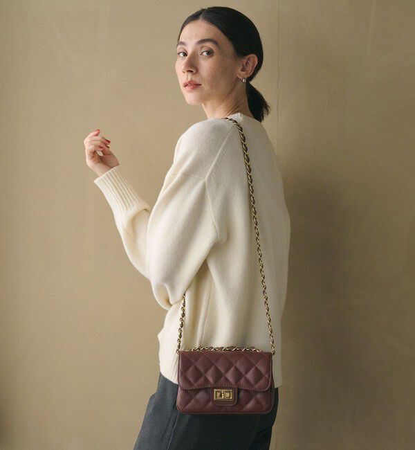 BEAUTY&YOUTH UNITED ARROWS「＜AULENTTI＞レザー キルティング チェーン ショルダーバッグ」|ショルダー・メッセンジャー|