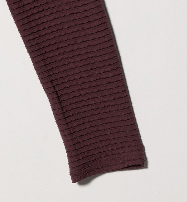 STEVEN ALAN「＜Steven Alan＞ウェイビー ジャージー ショートスリーブ カーディガン」|カーディガン|