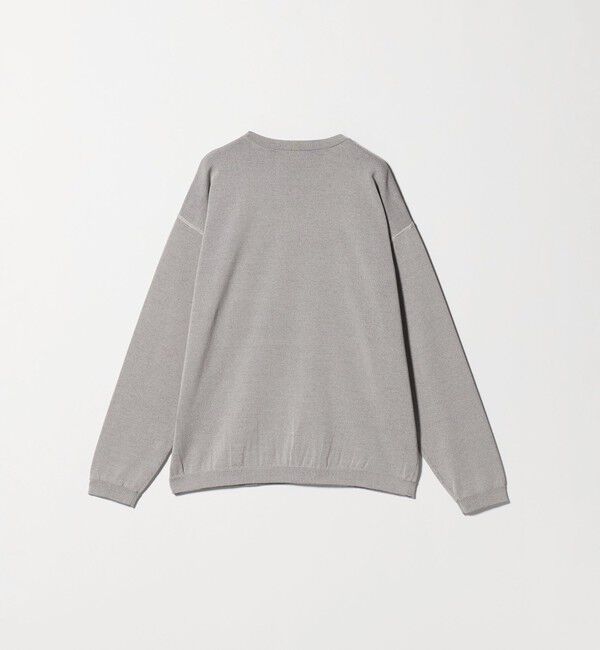 BEAUTY&YOUTH UNITED ARROWS「プレーティング フェード クルーネック ニット 抗菌・防臭機能付き」|ニット・セーター|