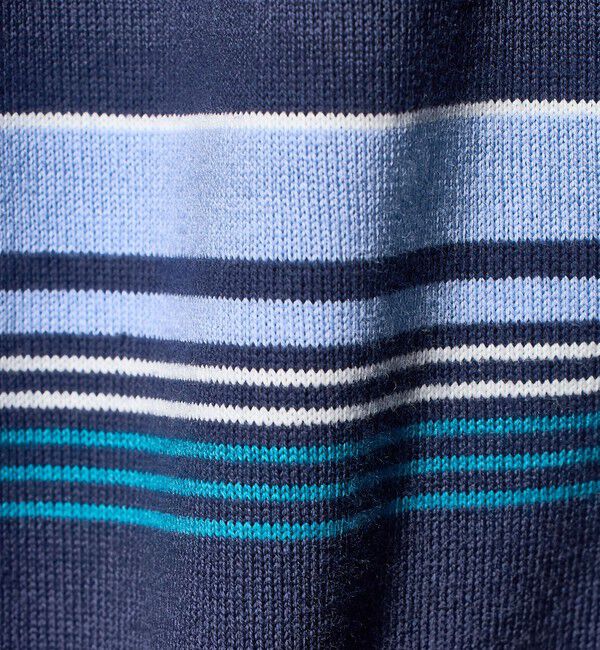 California General Store「＜CGS.＞オーガニックコットン ボーダー ロングスリーブ Tシャツ」|Tシャツ・カットソー|