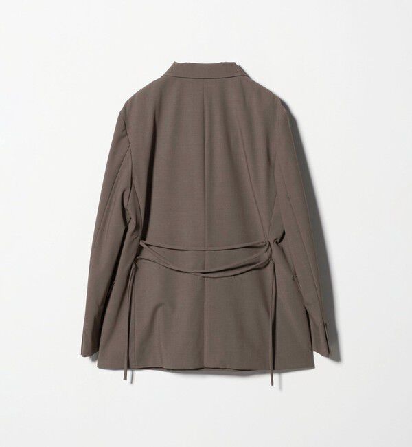 BEAUTY&YOUTH UNITED ARROWS「バックレースアップ ダブルジャケット」|テーラードジャケット|