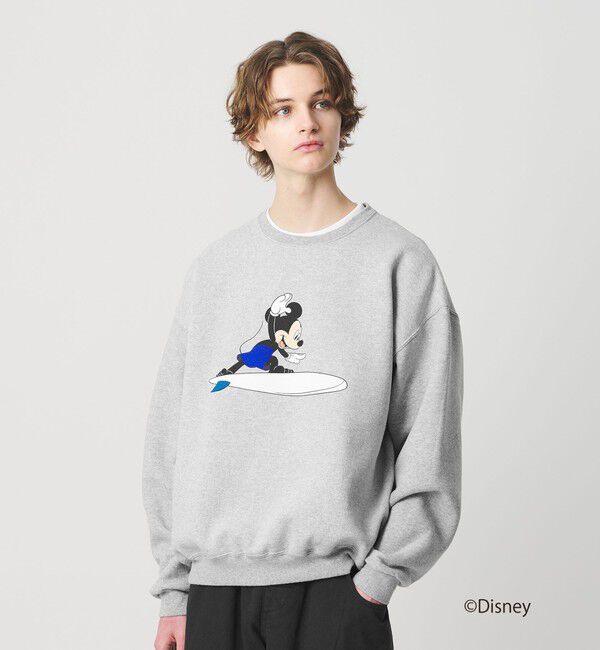 California General Store「＜CGS.＞Mickey Mouse SURF スウェット」|スウェット・ジャージ|LT.GRAY