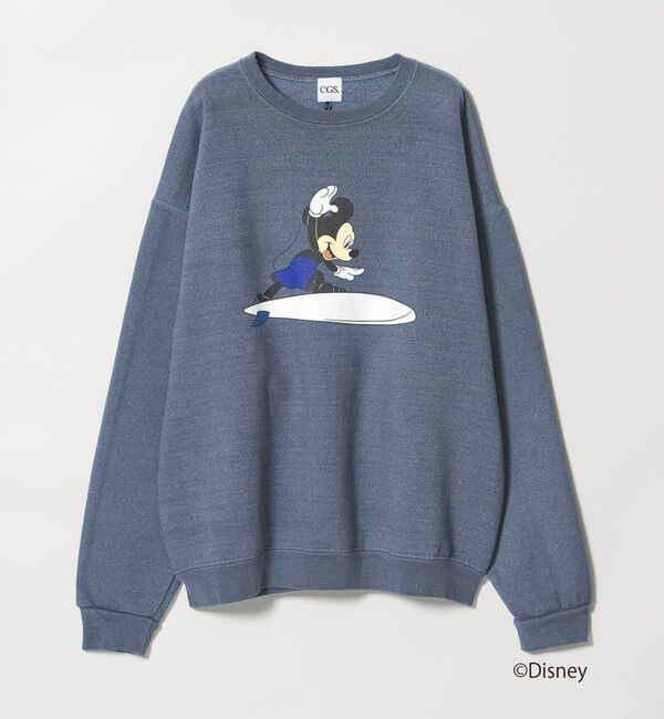 California General Store「＜CGS.＞Mickey Mouse SURF スウェット」|スウェット・ジャージ|NAVY