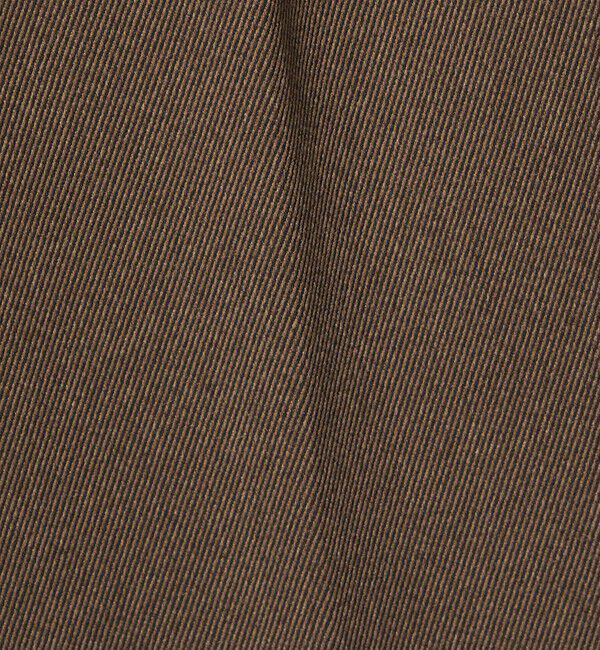 BEAUTY&YOUTH UNITED ARROWS「ツイル 1プリーツ テーパード パンツ NO.5 ヨコストレッチ」|チノ|