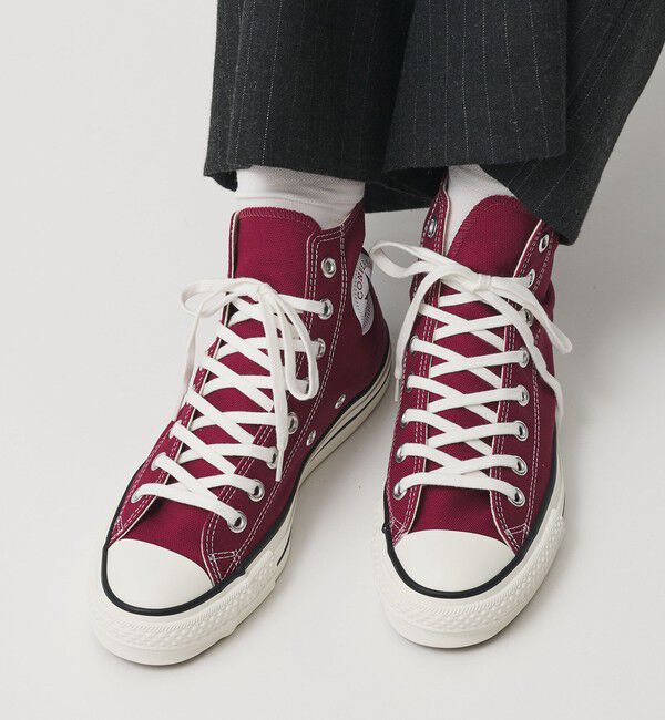 BEAUTY&YOUTH UNITED ARROWS「＜CONVERSE＞ALL STAR HI MADE IN JAPAN ワイン/スニーカー」|スニーカー|