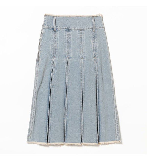 Ray BEAMS 「デニム タック ミディアム スカート」|スカート|