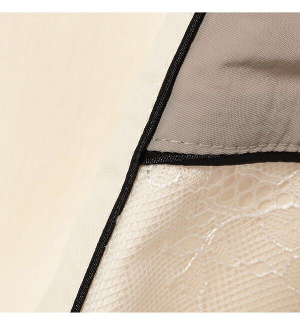 Ray BEAMS 「レース キリカエ トラック スカート」|スカート|