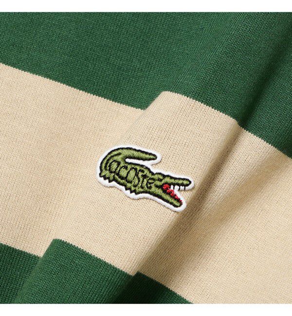 BEAMSBOY「【別注】LACOSTE / ボーダー ロングスリーブ Tシャツ」|Tシャツ・カットソー|