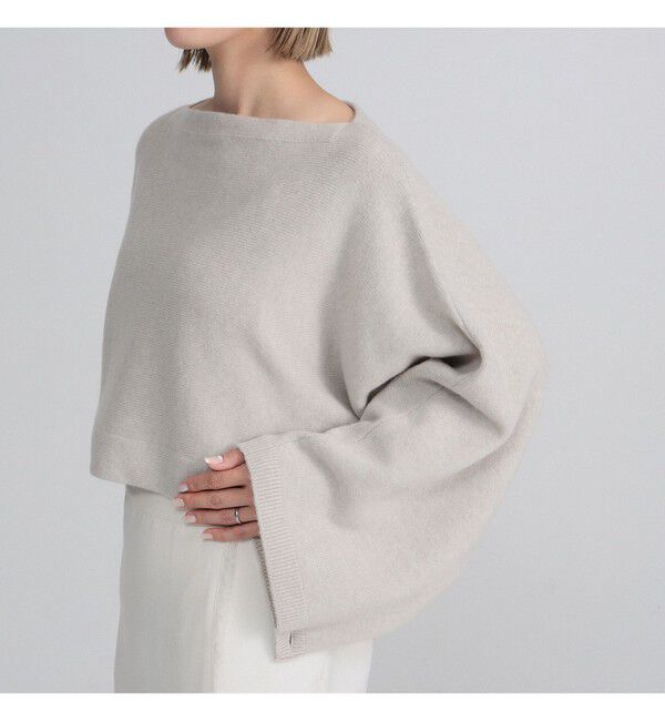Demi-Luxe BEAMS 「	クロップド 2WAY ニット」|ニット・セーター|