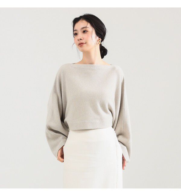 Demi-Luxe BEAMS 「	クロップド 2WAY ニット」|ニット・セーター|