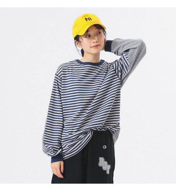 BEAMSBOY「スウィッチ ボーダー ロングスリーブ」|Tシャツ・カットソー|