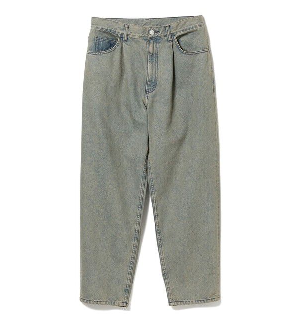 BEAMS「ワイド テーパード デニム」|デニム|