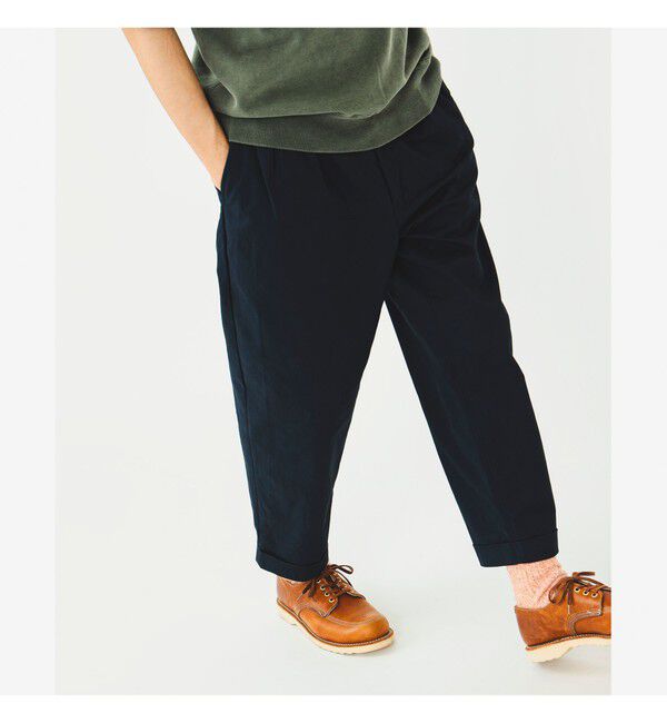 BEAMS PLUS「2 Pleats Twill」|その他|NAVY