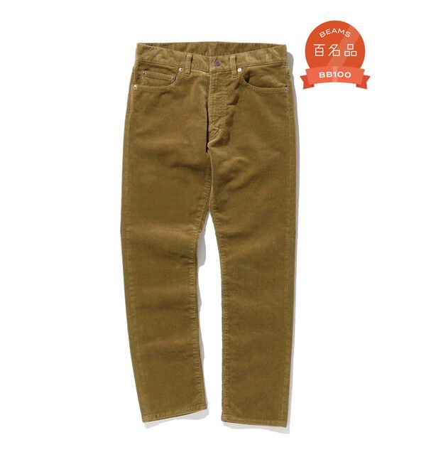 BEAMS PLUS「BEAMS PLUS / 5ポケット テーパード コーデュロイ パンツ」|その他|BEIGE