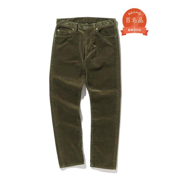 BEAMS PLUS「BEAMS PLUS / 5ポケット テーパード コーデュロイ パンツ」|その他|OLIVE