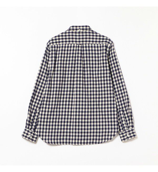 BEAMS PLUS「BEAMS PLUS / シャギーギンガムチェック ボタンダウンシャツ」|シャツ・ブラウス|