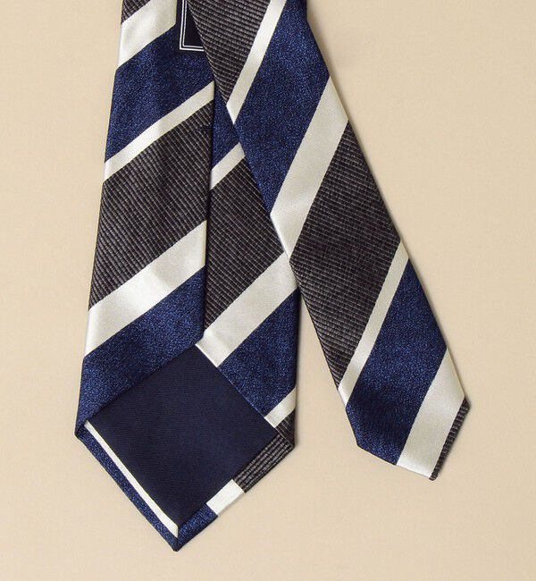 SHIPS「SHIPS: スナゴ/レップ ワイド ストライプ ネクタイ」|ネクタイ・蝶ネクタイ|