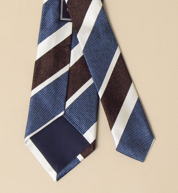 SHIPS「SHIPS: スナゴ/レップ ワイド ストライプ ネクタイ」|ネクタイ・蝶ネクタイ|