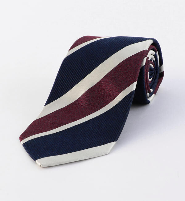 SHIPS「SHIPS: スナゴ/レップ ワイド ストライプ ネクタイ」|ネクタイ・蝶ネクタイ|