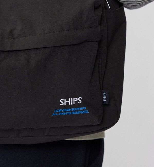 SHIPS「【WEB限定】SHIPS: COPYRIGHT ロゴ 60/40クロス バックパック」|リュック|