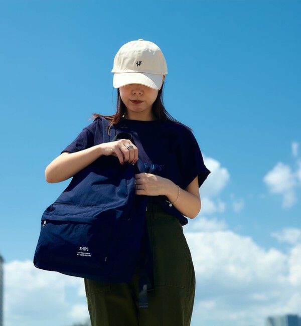 SHIPS「【WEB限定】SHIPS: COPYRIGHT ロゴ 60/40クロス バックパック」|リュック|