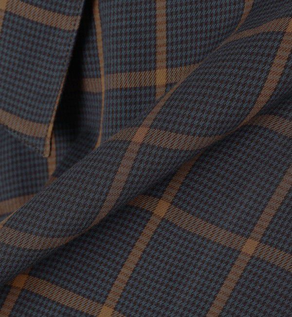 SHIPS any「SHIPS any: オーバーサイズ レギュラーカラー チェック／ストライプ 長袖 シャツ◇」|シャツ・ブラウス|