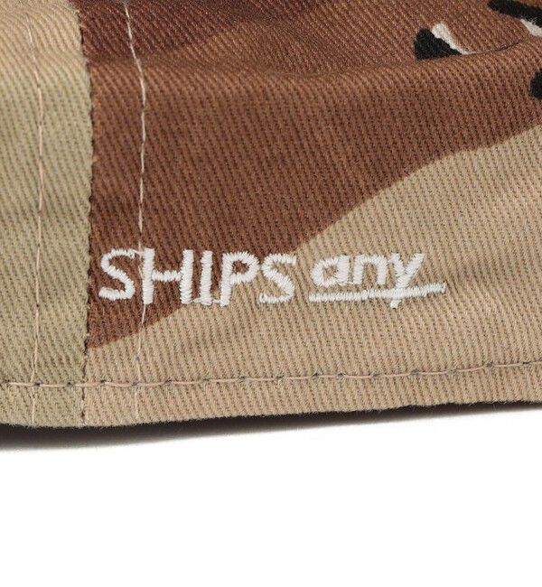 SHIPS any「SHIPS any: newhattan any ロゴ キャップ」|キャップ・キャスケット|