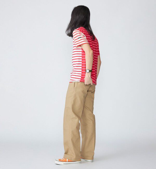 SHIPS「【BATEAUX DE SHIPS別注】Le Minor: ボーダー クルーネック Tシャツ」|Tシャツ・カットソー|