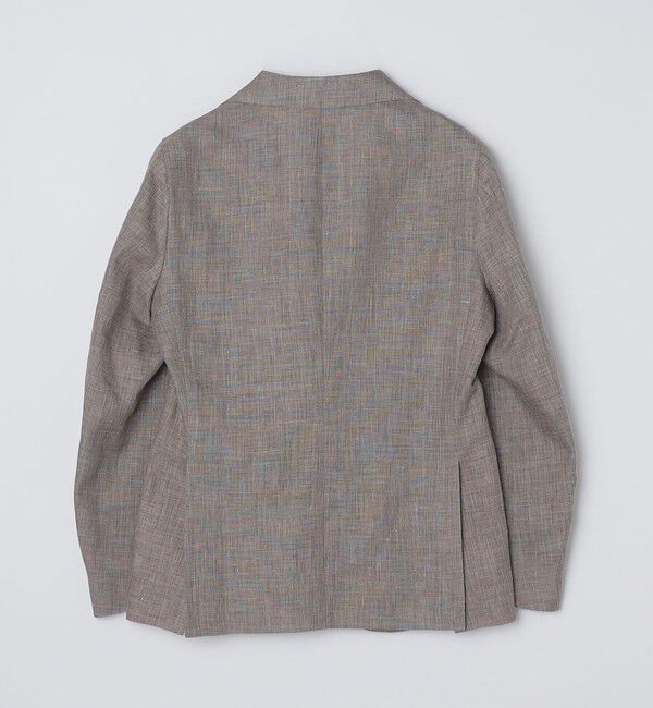 SHIPS「BREUER: FABIO リネン コットン ジャケット」|テーラードジャケット|