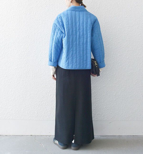 SHIPS any「bon_meur:〈手洗い可能〉中綿 エンブロ キルト コンパクト ジャケット」|その他|