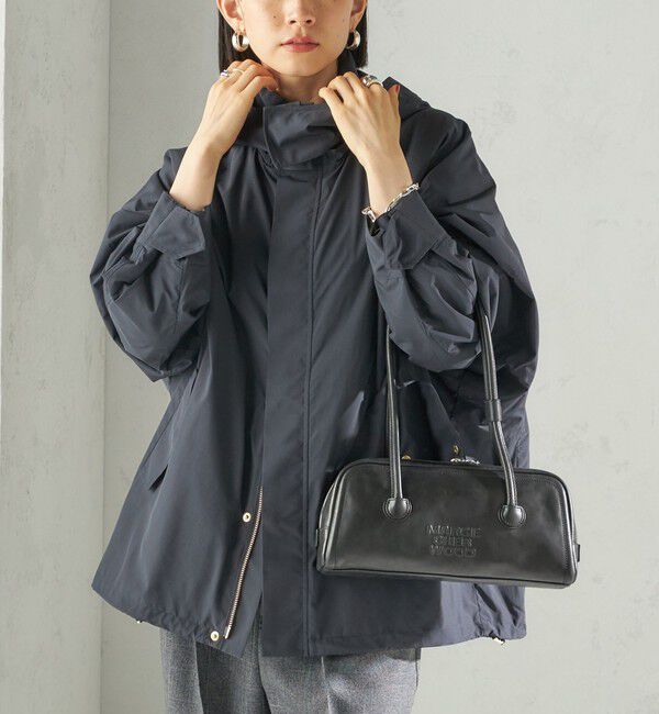 SHIPS for women「〈手洗い可能〉LIMONTA 撥水 ドルマン ブルゾン」|ブルゾン・スタジャン|ネイビー