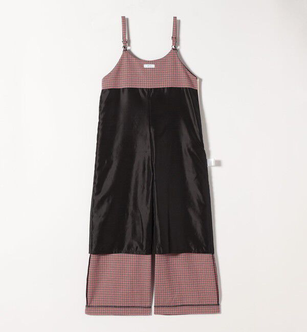 SHIPS any「SHIPS any:〈洗濯機可能〉ガンクラブ チェック サロペット パンツ」|オールインワン|