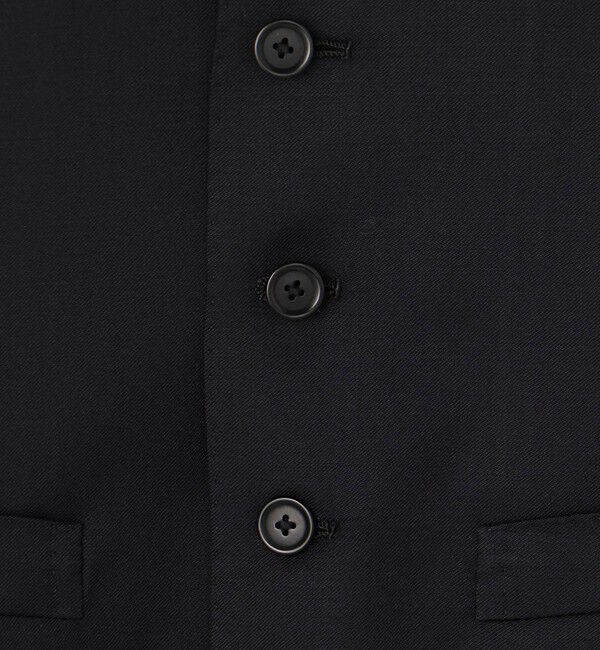 TOMORROWLAND MENS「ウールツイル 5Bベスト HORIZON TWILL E.Zegna」|ベスト・ジレ|