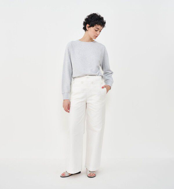 GALERIE VIE「スビンコットンジャージー ラグランスリーブプルオーバー」|スウェット・ジャージ|