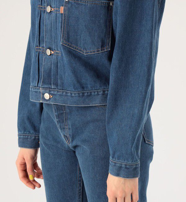 GALERIE VIE「リユースシーアイランドコットン デニムジャケット」|デニムジャケット|