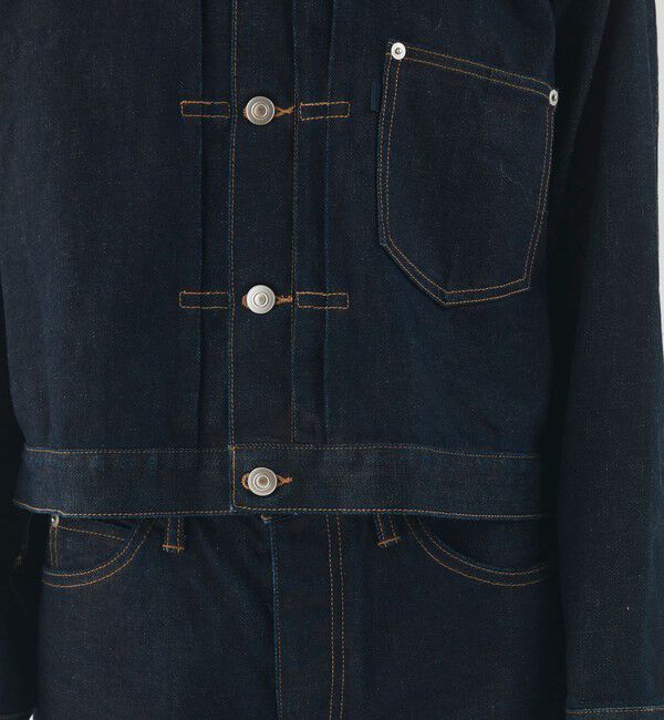 GALERIE VIE「リユースシーアイランドコットン デニムジャケット」|デニムジャケット|