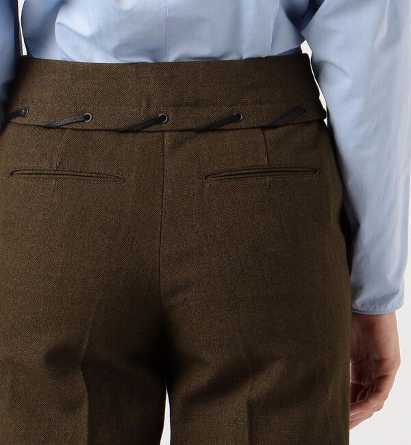 DES PRES「コットンリネンキャンバス センタープレスパンツ」|その他|