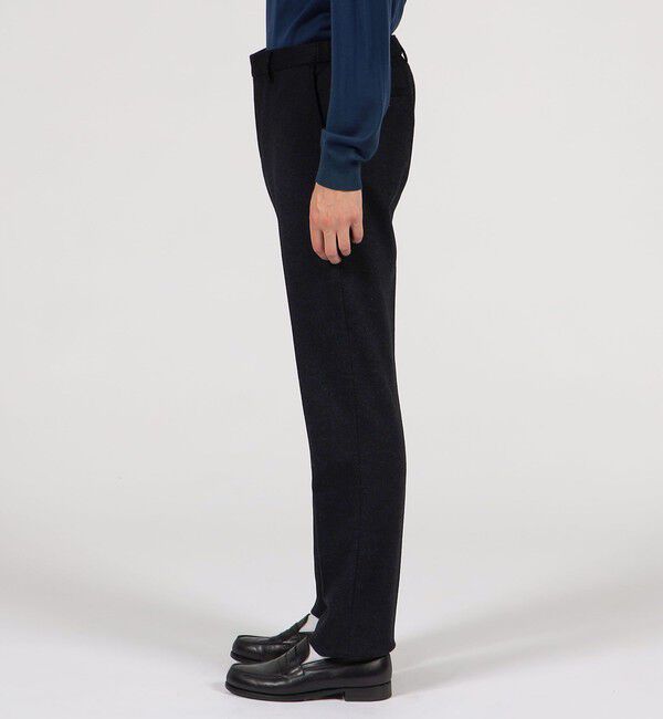 TOMORROWLAND MENS「ウールコットンダブルジャガード イージースラックス」|スラックス|