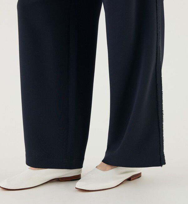 GALERIE VIE「ダブルクロス セミワイドイージーパンツ」|その他|