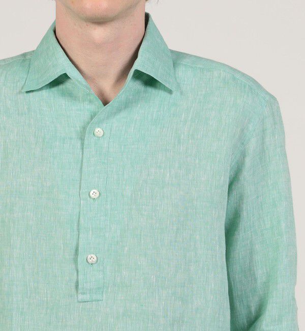 TOMORROWLAND BUYING WEAR「Maria Santangelo リネン ワンピースカラー プルオーバーシャツ」|シャツ・ブラウス|