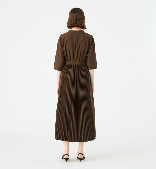 Ballsey「スパンブロード シャツワンピース」|ワンピース|