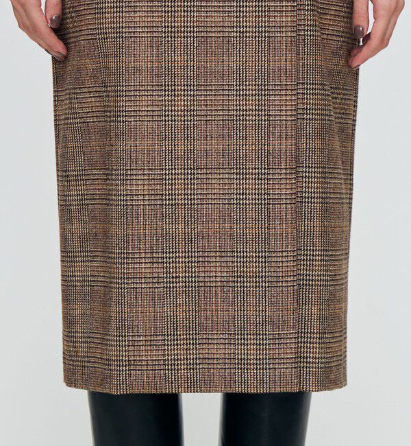 TOMORROWLAND collection「シックバーガンディー ジレワンピース」|ワンピース|