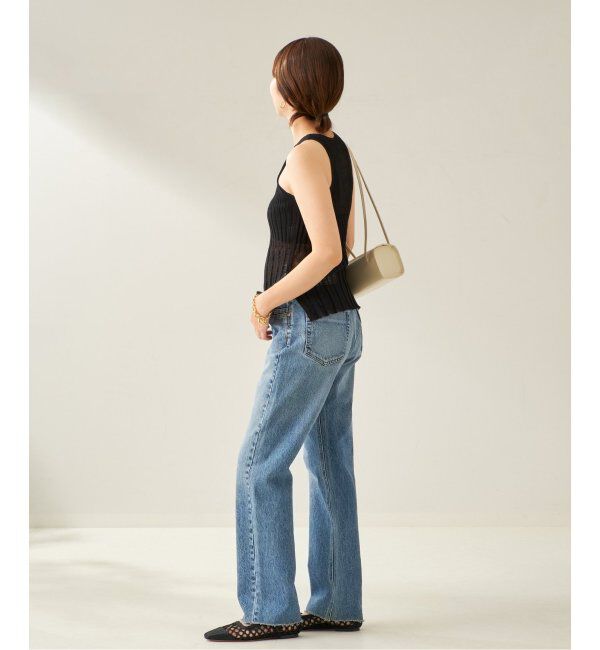 Plage「ENRICA / エンリカ SHEER RIB ノースリーブ」|ニット・セーター|