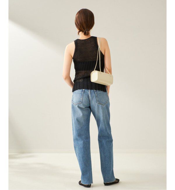 Plage「ENRICA / エンリカ SHEER RIB ノースリーブ」|ニット・セーター|