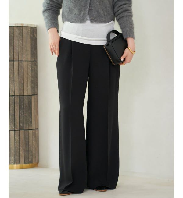 Plage「les Tendre easy care スラックス」|スラックス|