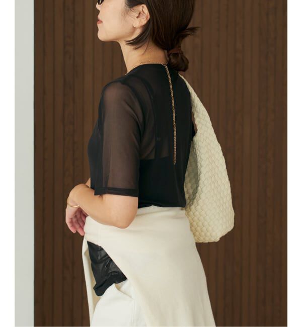Plage「sheer mesh TEE」|Tシャツ・カットソー|