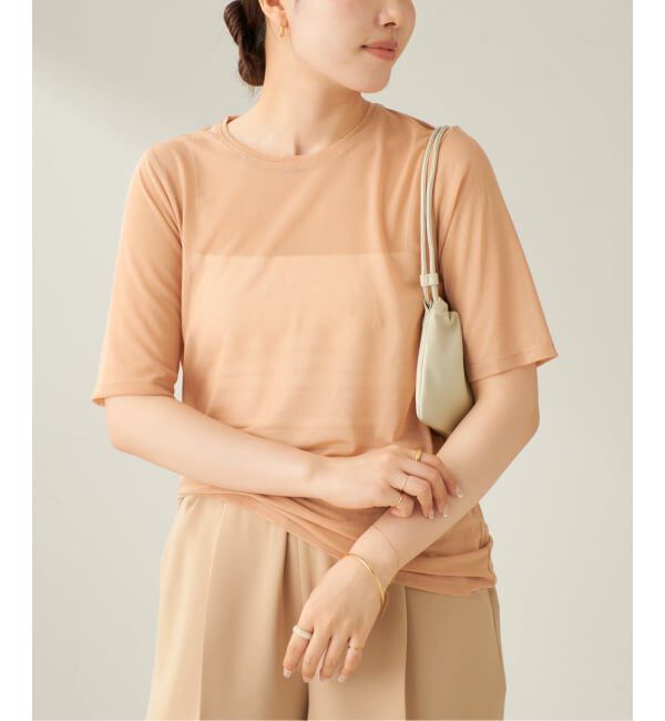 Plage「sheer mesh TEE」|Tシャツ・カットソー|