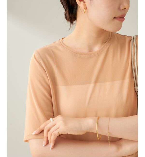 Plage「sheer mesh TEE」|Tシャツ・カットソー|