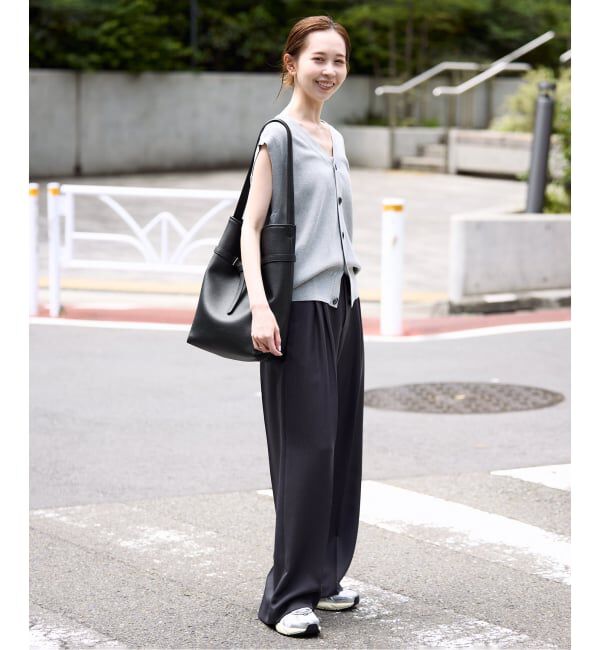 SLOBE IENA「SLOBE ベルトスクエアトートバッグ」|ショルダー・メッセンジャー|